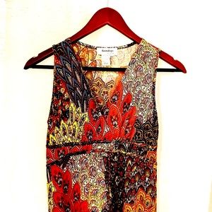 FABULOUS Sleeveless maxi dress with empire waist